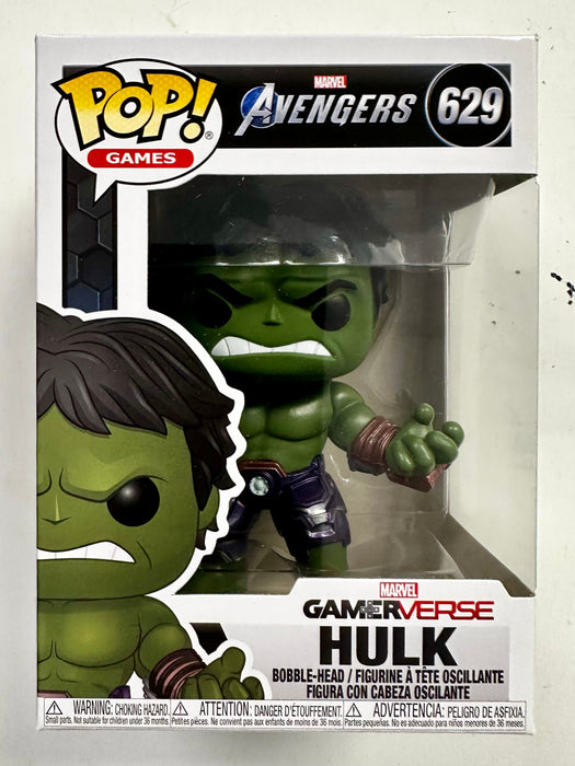 Funko Pop! Games Hulk #629 Marvel Avengers GamerVerse 2020 - for just $8! 