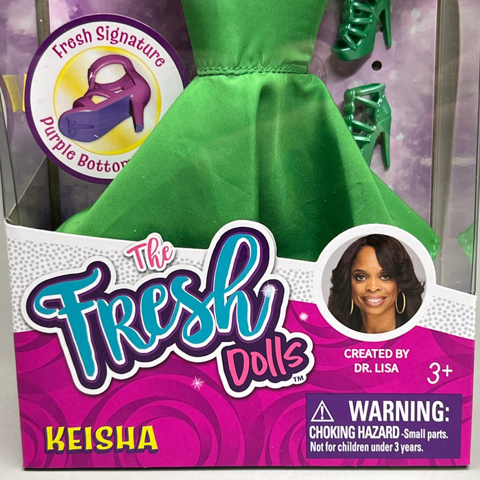 FRESH DOLLS New Fresh Finity Wear Keisha 11.5" (Dr. Lisa) 50011 - for just $8! 