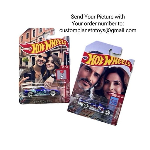 Custom Made Diecast 1:64 + Protector Case Hot wheels for any occasion - for just $26.99! 