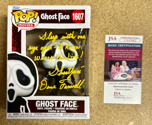 Dane Farwell Signed Ghost Face Scream 2024 Funko Pop! #1607 With JSA COA - for just $115! 