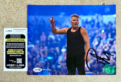 Commentator Pat McAfee Show Signed WWE 8X10 Photo With JSA COA - for just $120! 