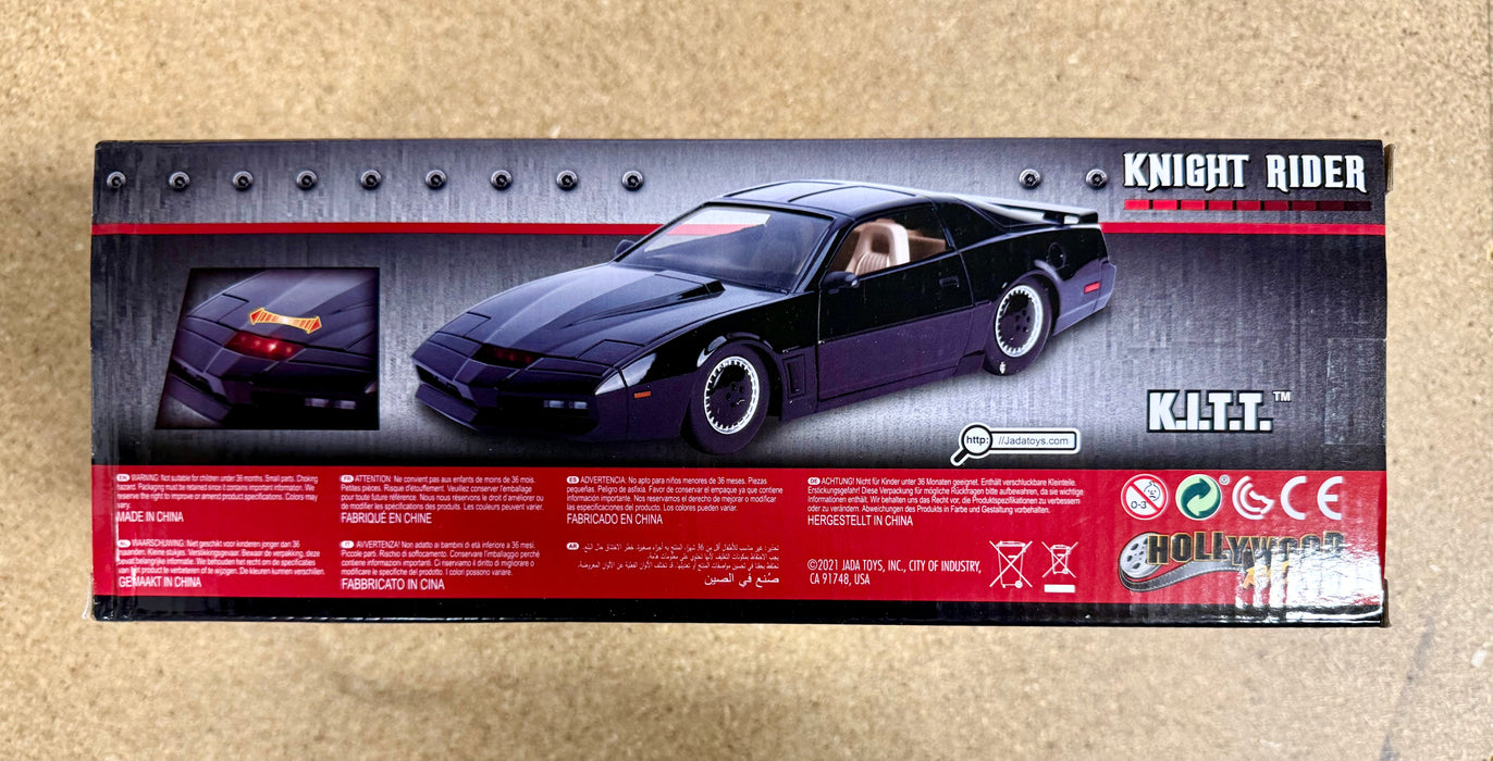 William Daniels Signed Knight Rider KITT 1:24 Car Box With JSA COA - for just $150! 