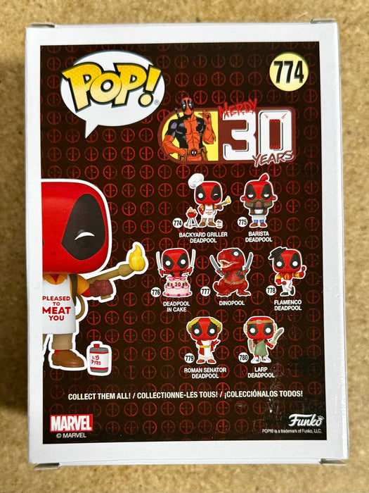 TJ Miller “Weasel” Signed Backyard Griller Deadpool Funko Pop #774 With JSA COA - for just $85! 