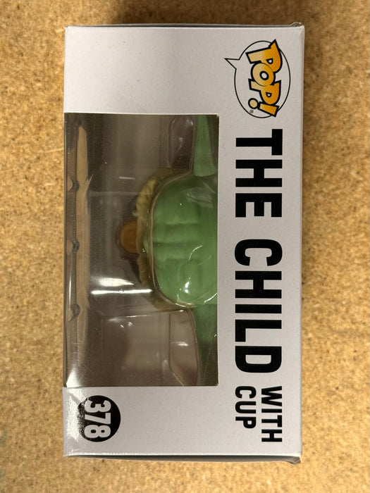 Funko Pop! Star Wars Grogu With Cup #378 Mandalorian 2020 Baby Yoda Child - for just $8! 