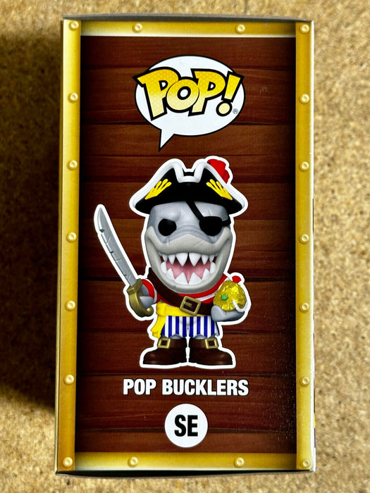 Funko Pop! Mascot Pop Bucklers Shark SE 2024 Funtastic Voyage Online Edition - for just $20! 