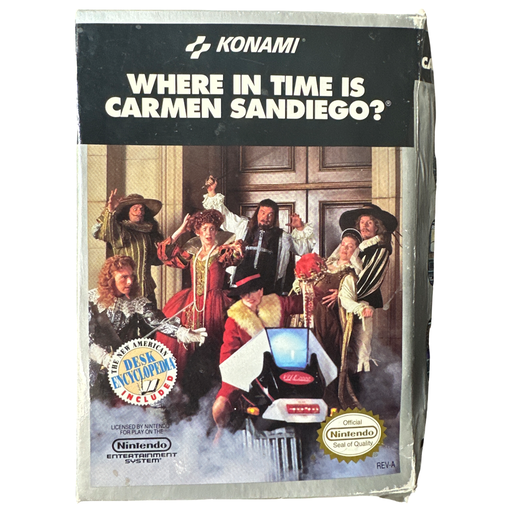Where in Time is Carmen Sandiego - NES - for just $57.99! 