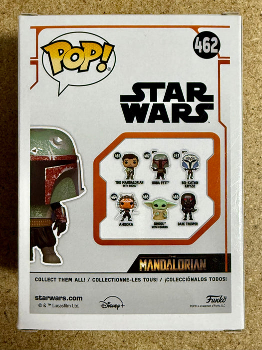 Funko Pop! Star Wars Weathered Boba Fett #462 Bounty Hunter Mandalorian Armor - for just $8! 