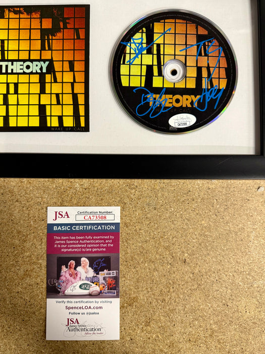 Theory Of A Deadman Complete Band Signed “Wake Up Call” (2017) Framed CD With JSA COA - for just $120! 