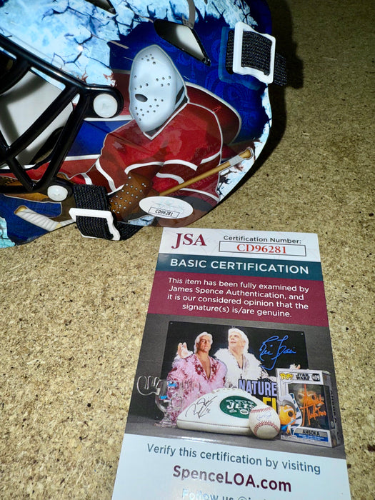 HOF Patrick Roy Signed Montreal Canadiens Mini Goalie Mask With JSA COA - for just $400! 