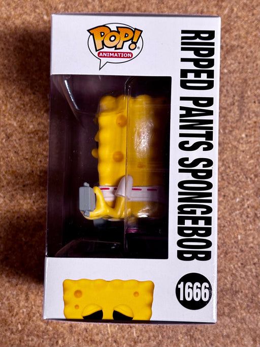 Funko Pop! Animation Ripped Pants Spongebob #1666 SquarePants 25 Years 2024 - for just $13! 