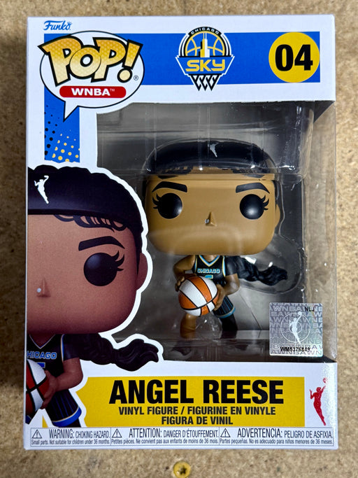 Funko Pop! Basketball Angel Reese #04 WNBA Chicago Sky LSU Bayou Barbie - for just $15! 