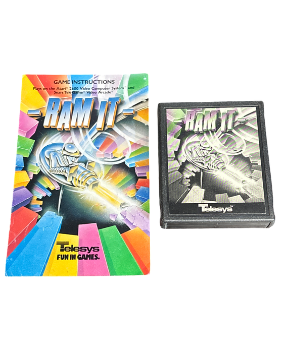 Ram It - Atari 2600, Original Label NTSC RARE!! - for just $42.99! 