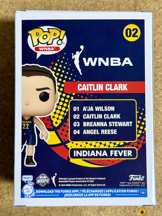 Funko Pop! Basketball Caitlyn Clark #02 WNBA Indiana Fever NCAA Iowa Hawkeyes - for just $15! 