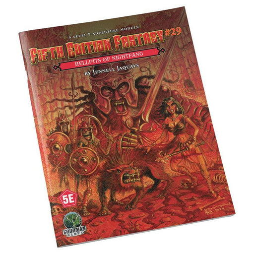 5E Fantasy #30: Hellpits of Nightfang - for just $14.99! 