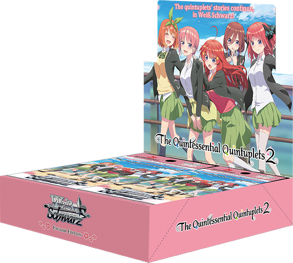 Weiss Schwarz: Quintessential Quintuplets 2 Booster Box - for just $50.95! 