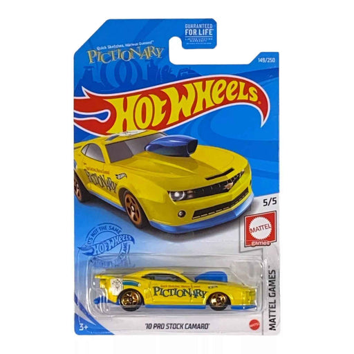 Hot Wheels '10 Pro Stock Camaro - Pictionary - Mattel Games Series 5/5 - for just $1.79! 