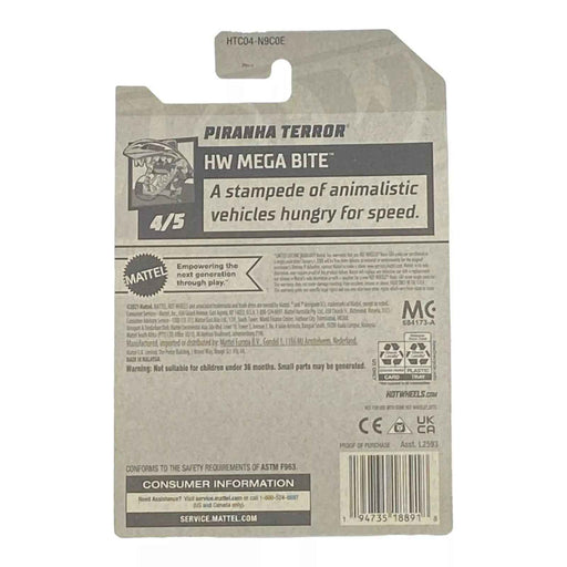 Hot Wheels Piranha Terror - Mega Bite Series 4/5 - for just $1.79! 