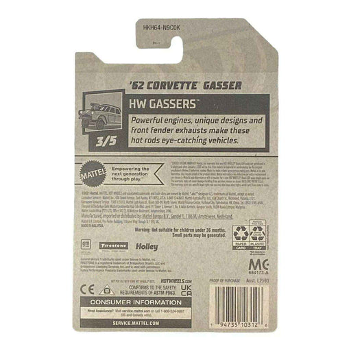 Hot Wheels '62 Corvette Gasser - Gassers Series 3/5 - for just $1.79! 