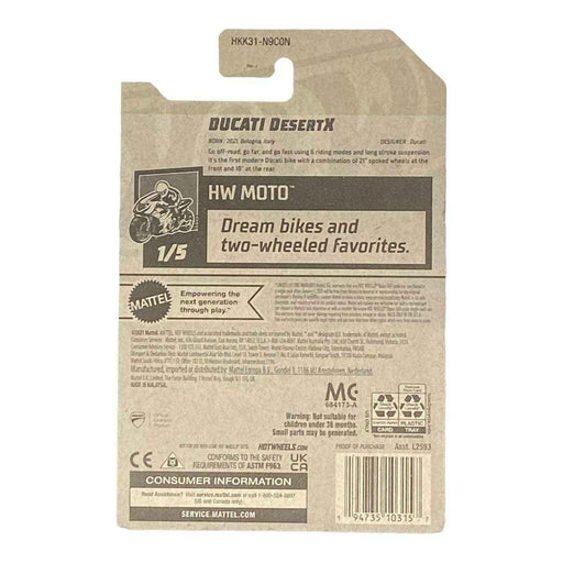 Hot Wheels Ducati DesertX - HW Motto Series 1/5 - for just $1.79! 