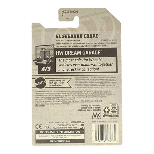 Hot Wheels El Segundo Coupe - Dream Garage Series 4/5 - for just $1.79! 