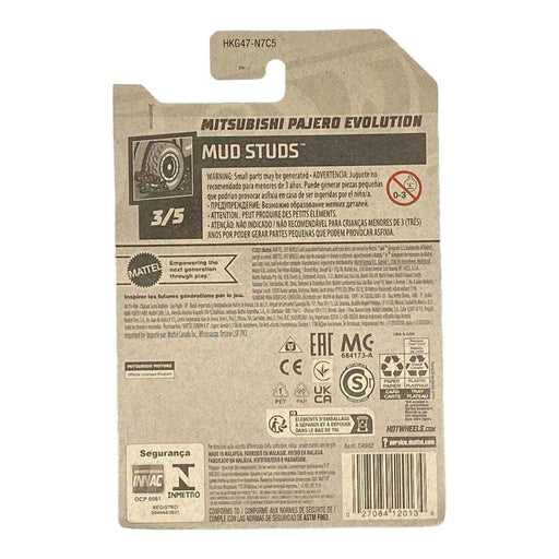 Hot Wheels Mitsubishi Pajero Evolution - Mud Studs Series 3/5 - for just $1.79! 