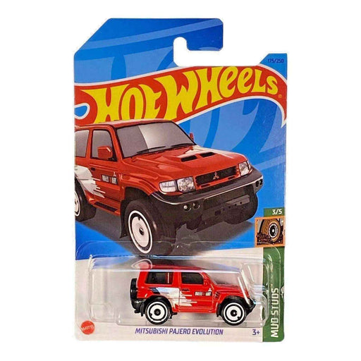 Hot Wheels Mitsubishi Pajero Evolution - Mud Studs Series 3/5 - for just $1.79! 
