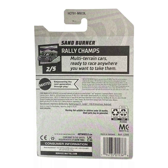 Hot Wheels Sand Burner - Rally Champs Series 2/5 - for just $1.79! 