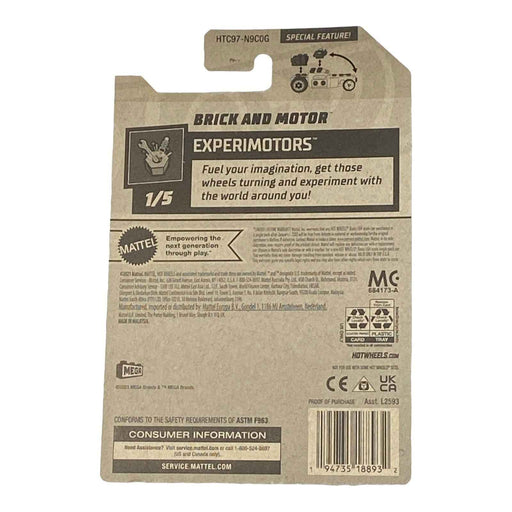 Hot Wheels Brick And Motor - Experimotors Series 1/5 - for just $1.79! 
