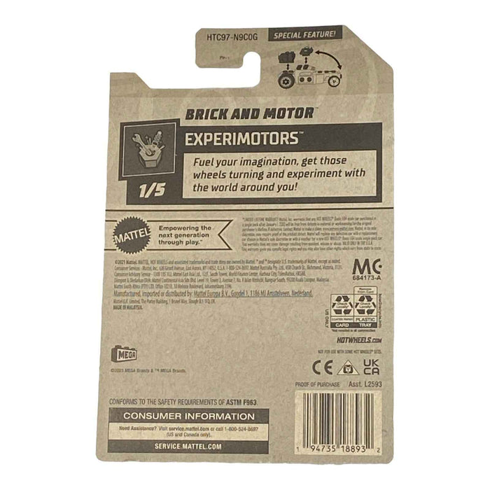 Hot Wheels Brick And Motor - Experimotors Series 1/5 - for just $1.79! 