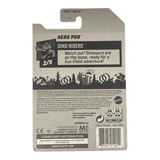 Hot Wheels Aero Pod - HW Dino Riders Series 2/5 - for just $1.79! 