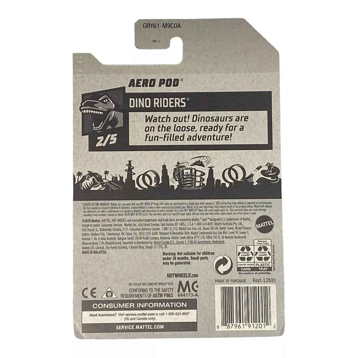 Hot Wheels Aero Pod - HW Dino Riders Series 2/5 - for just $1.79! 