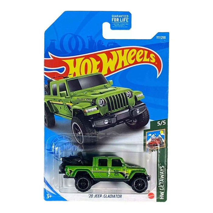 Hot Wheels '20 Jeep Gladiator - Getaways Series 5/5 (Damaged Packaging) - for just $1.79! 