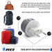 European Travel Adapter - 2 in 1 - Type C - Compact Design (US-9C) - Just $12.99! Shop now at Retro Gaming of Denver