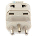 Brazil Travel Adapter - 2 in 1 - Type N - Compact Design (DB-11C) - Just $5.99! Shop now at Retro Gaming of Denver