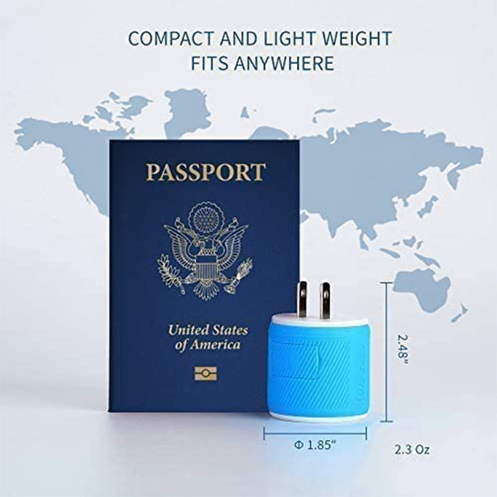 Japan, Philippines Travel Adapter - 3 in 1 - 2 USB - Type A - Compact Design (U2U-6) - Just $9.99! Shop now at Retro Gaming of Denver