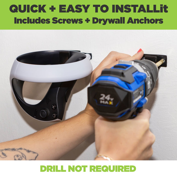 HIDEit PSVR2 | PlayStation VR2 Wall Mount Bundle - for just $20! 