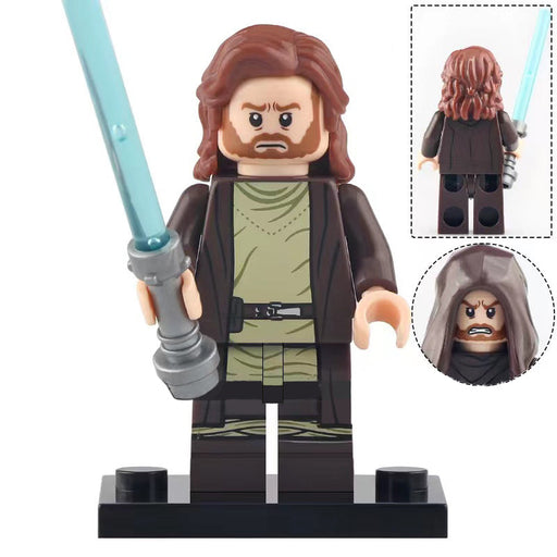 Obi Wan Kenobi with long hair | Lego Star Wars Minifigures - Premium Lego Star Wars Minifigures - Just $3.99! Shop now at Retro Gaming of Denver
