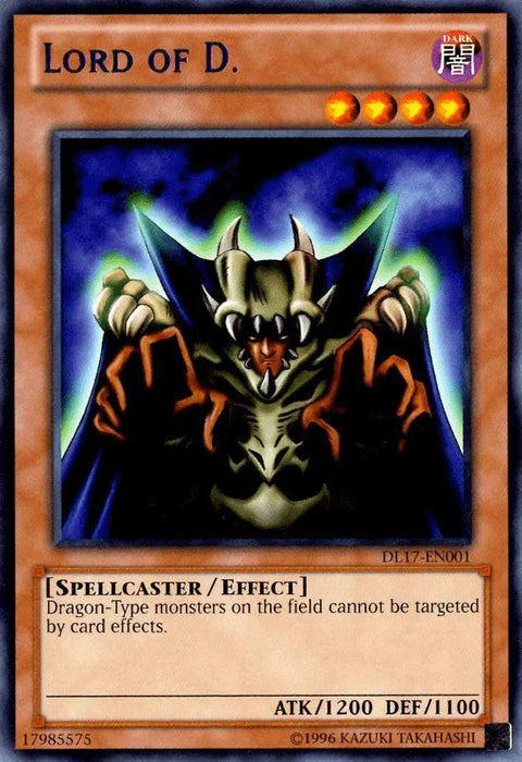 Lord of D. (Purple) [DL17-EN001] Rare - for just $0.65! 