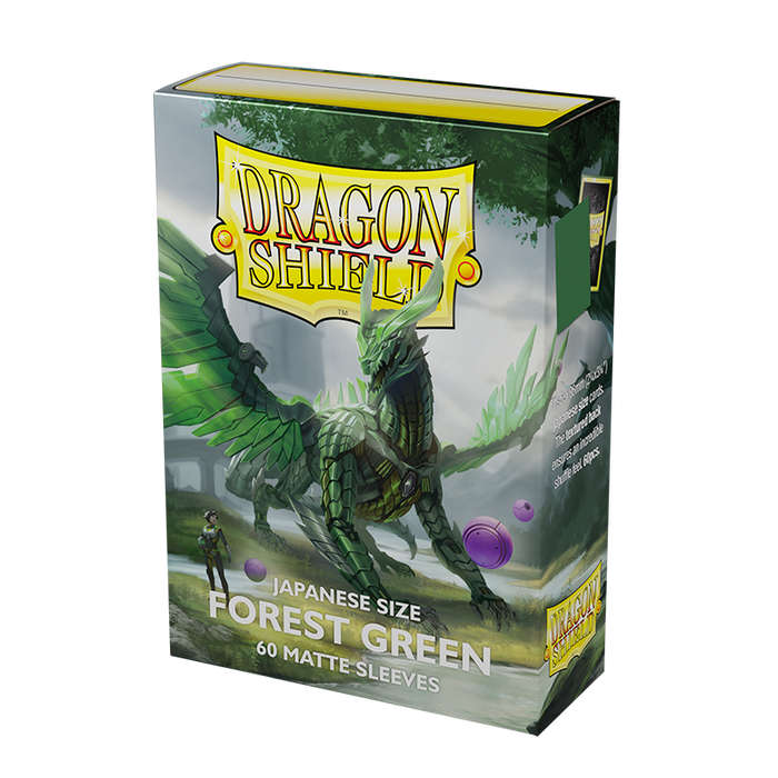 Dragon Shield: Japanese Size 60ct Sleeves - Forest Green (Dual Matte) - Just $0! Shop now at Retro Gaming of Denver