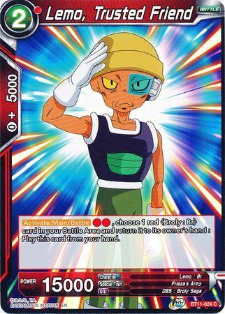 Lemo, Trusted Friend (BT11-024) [Vermilion Bloodline] - for just $0.10! 