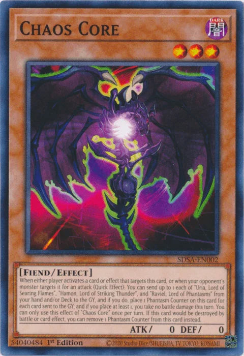 Chaos Core [SDSA-EN002] Common - for just $0.15! 