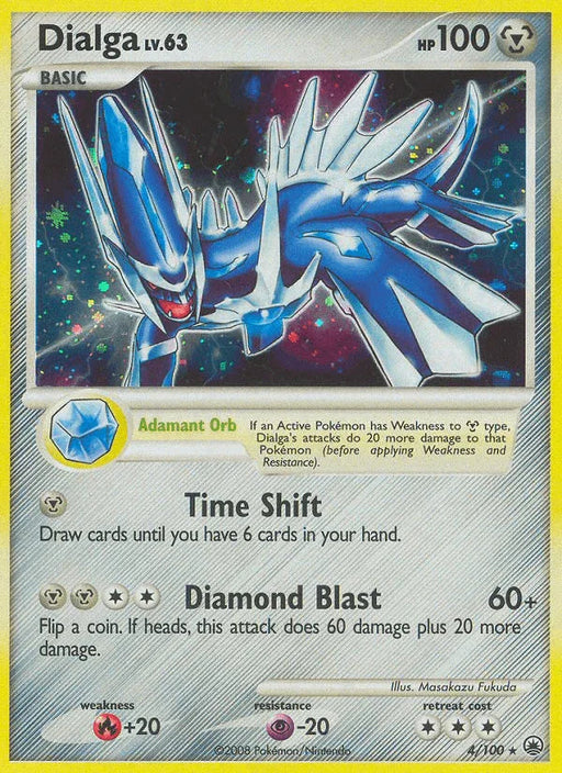 Dialga (4/100) [Diamond & Pearl: Majestic Dawn] - for just $10.95! 