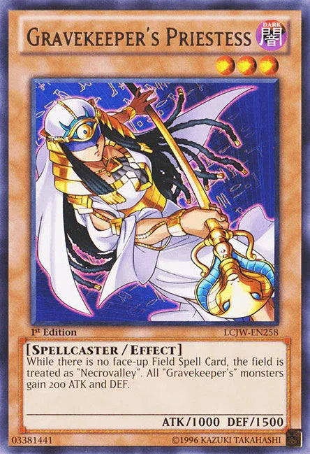 Gravekeeper's Priestess [LCJW-EN258] Rare - for just $0.15! 