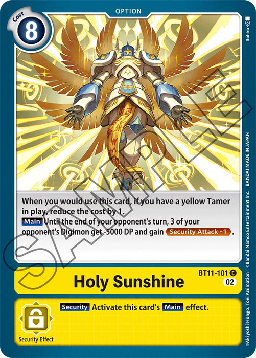 Holy Sunshine [BT11-101] [Dimensional Phase] - Just $0.09! Shop now at Retro Gaming of Denver