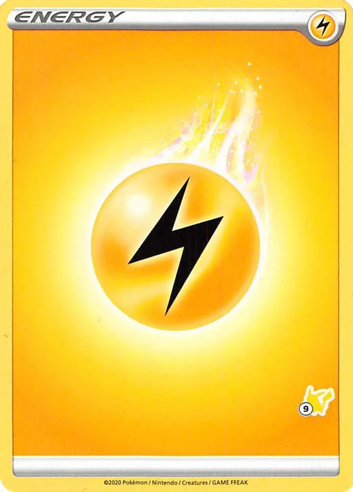 Lightning Energy (Pikachu Stamp #9) [Battle Academy 2022] - for just $0.10! 