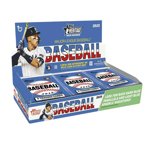 2025 Topps Heritage High Number Baseball - Hobby Box - for just $150! 