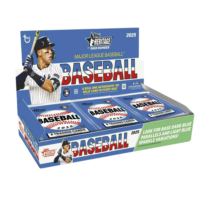 2025 Topps Heritage High Number Baseball - Hobby Box - for just $150! 