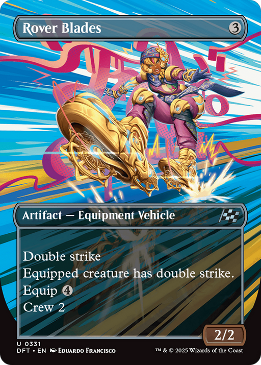 Rover Blades (DFT-331) - Aetherdrift (Borderless) - for just $0.04! 