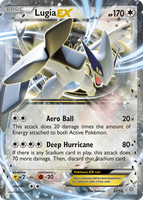 Lugia EX (68/98) [XY: Ancient Origins] - for just $3.65! 