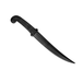 Middle Eastern Style Poly Training Knife with 8.75 Inch Trailing Point Blade prop - for just $28! 